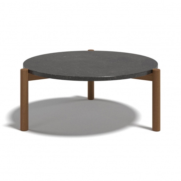 Atmosphera Lodge round outdoor low table Ø96x38.5h cm