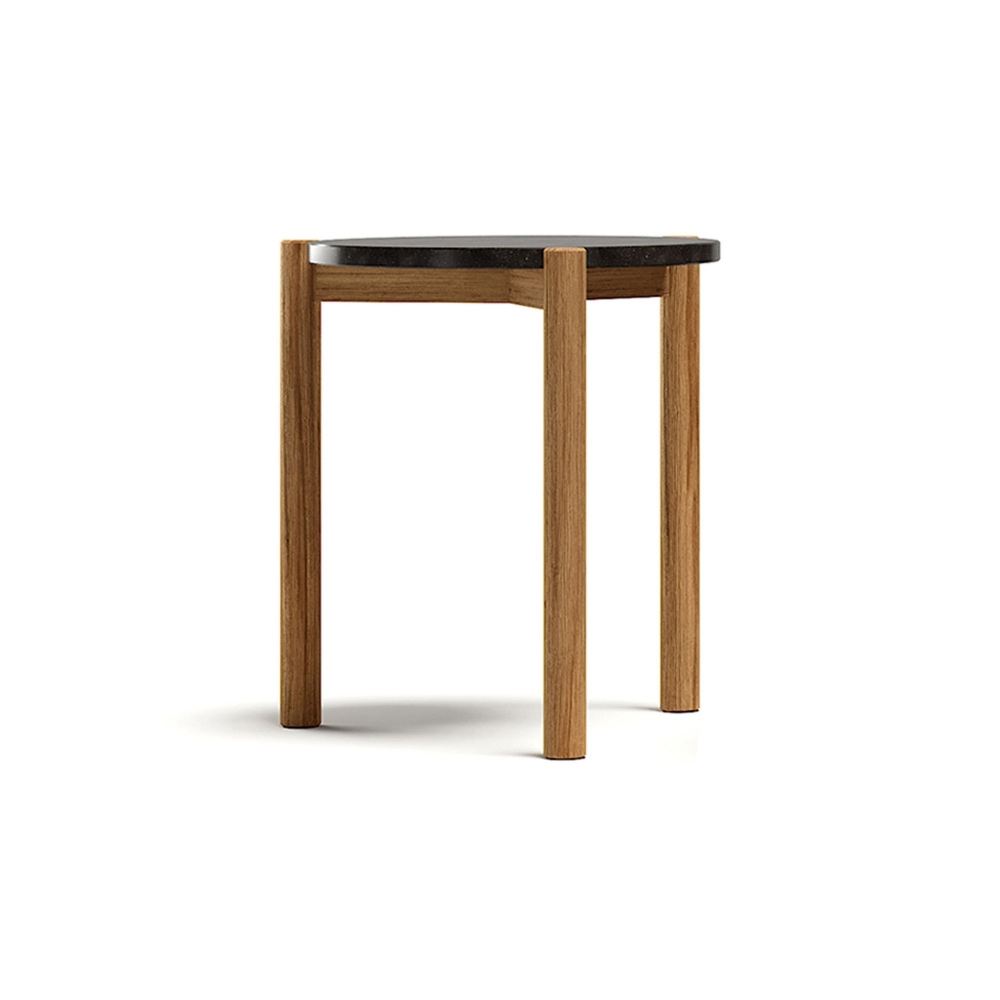 Atmosphera Tavolino da servizio outdoor Lodge Ø55,5x61h cm