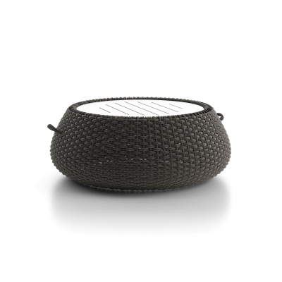 Atmosphera Tavolo basso da esterno Ludo Ø85x32h cm