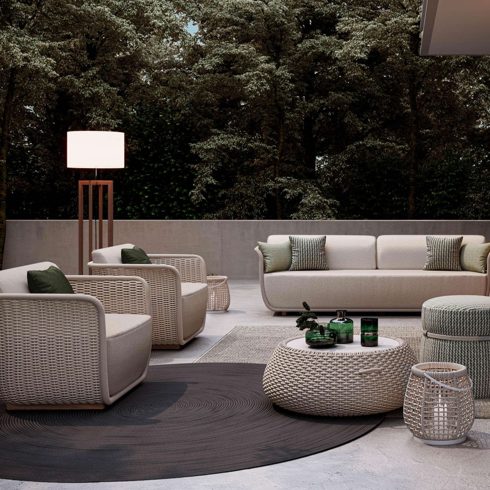 Atmosphera Ludo outdoor low table Ø85x32h cm