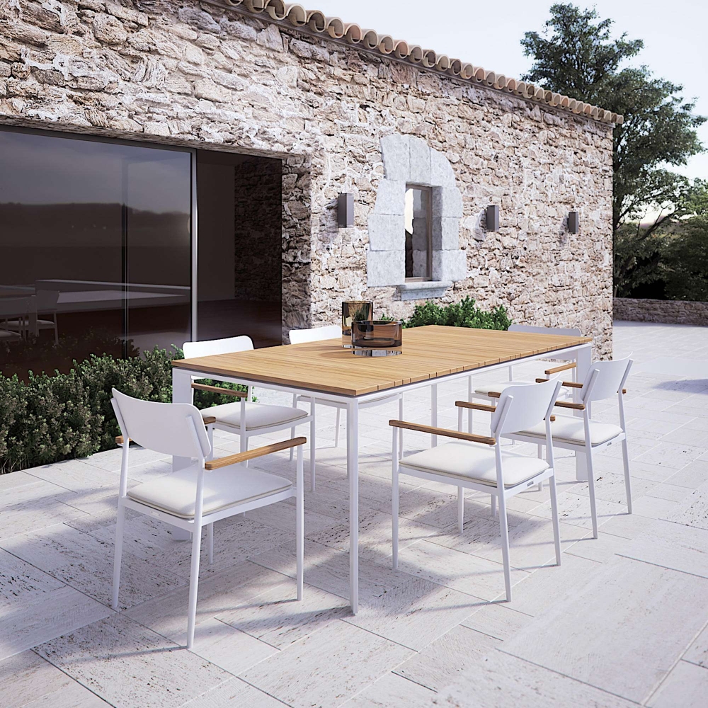 Atmosphera Tavolo da esterno Magic 220x100x75h cm