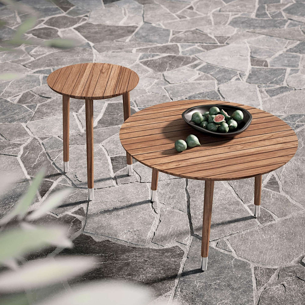 Atmosphera Tavolino da servizio outdoor Medusa Ø46x60h cm