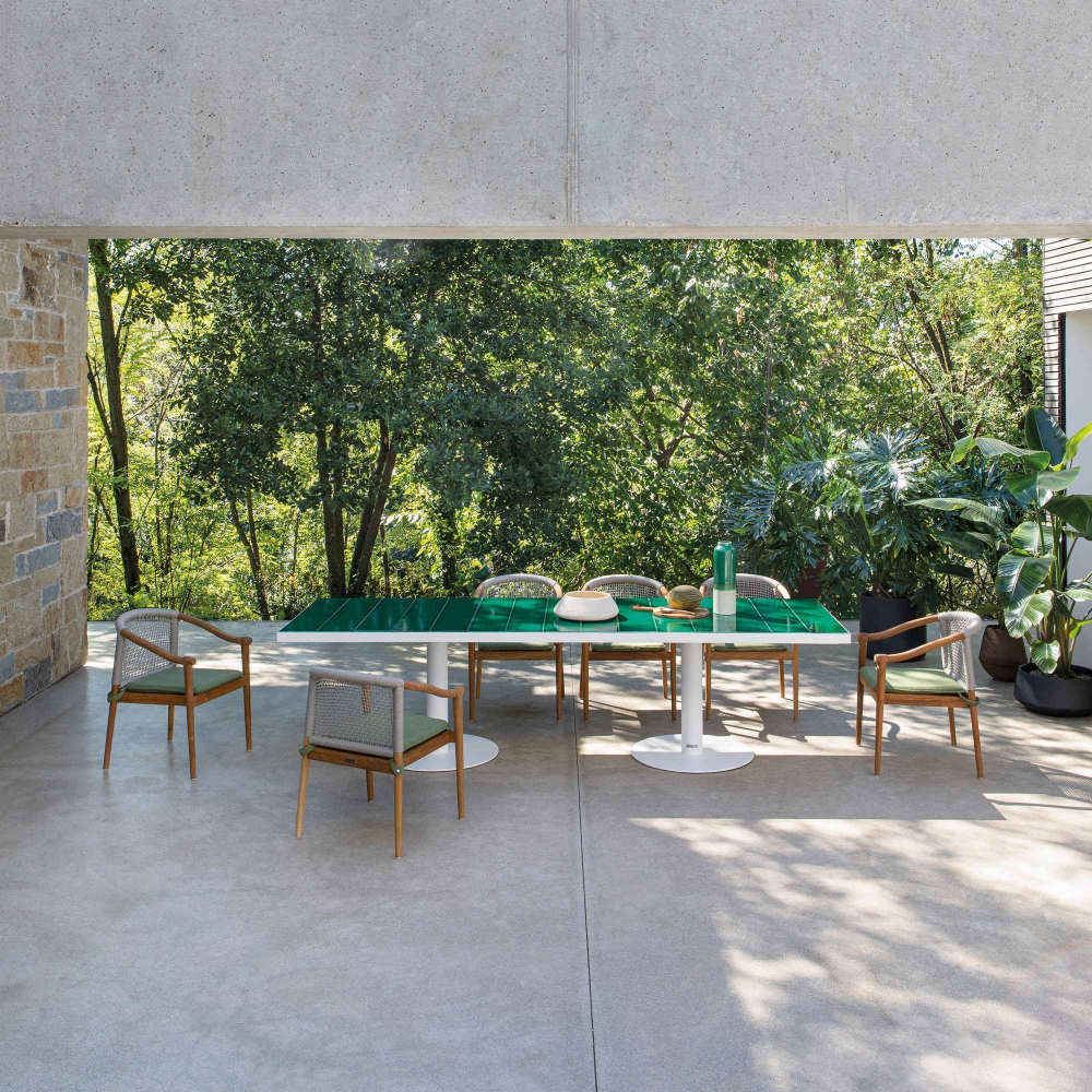 Atmosphera Tavolo da esterno Pantagruel 309x100x76h cm