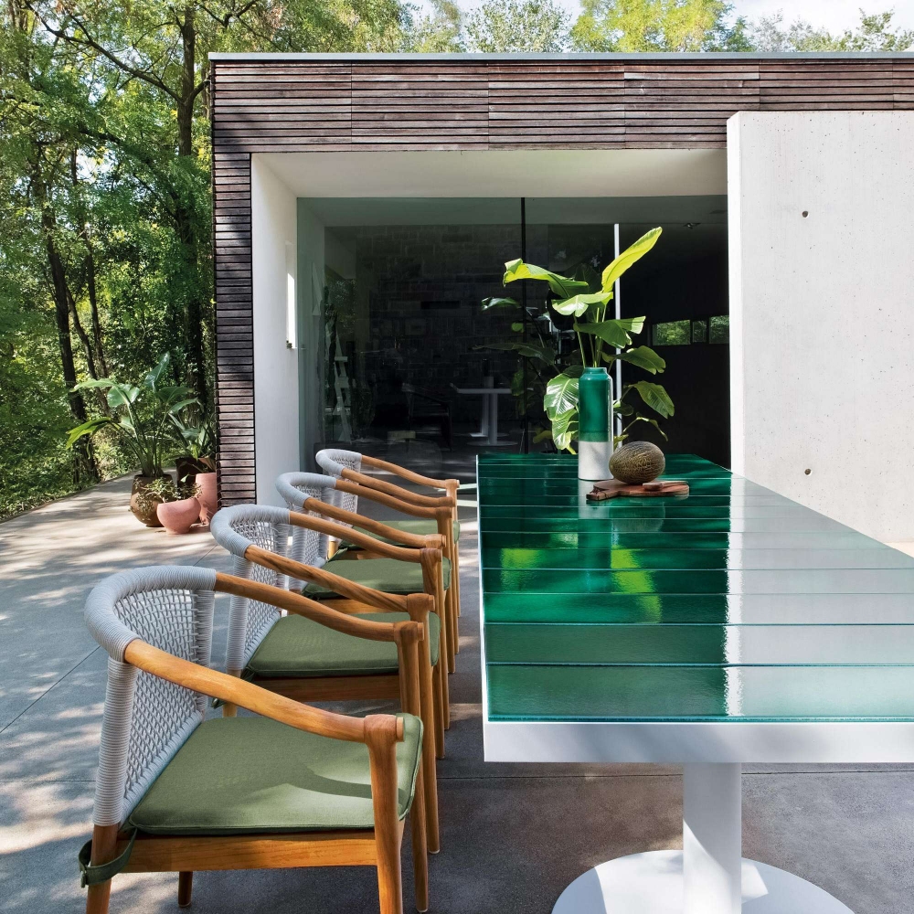 Atmosphera Tavolo da esterno Pantagruel 309x100x76h cm