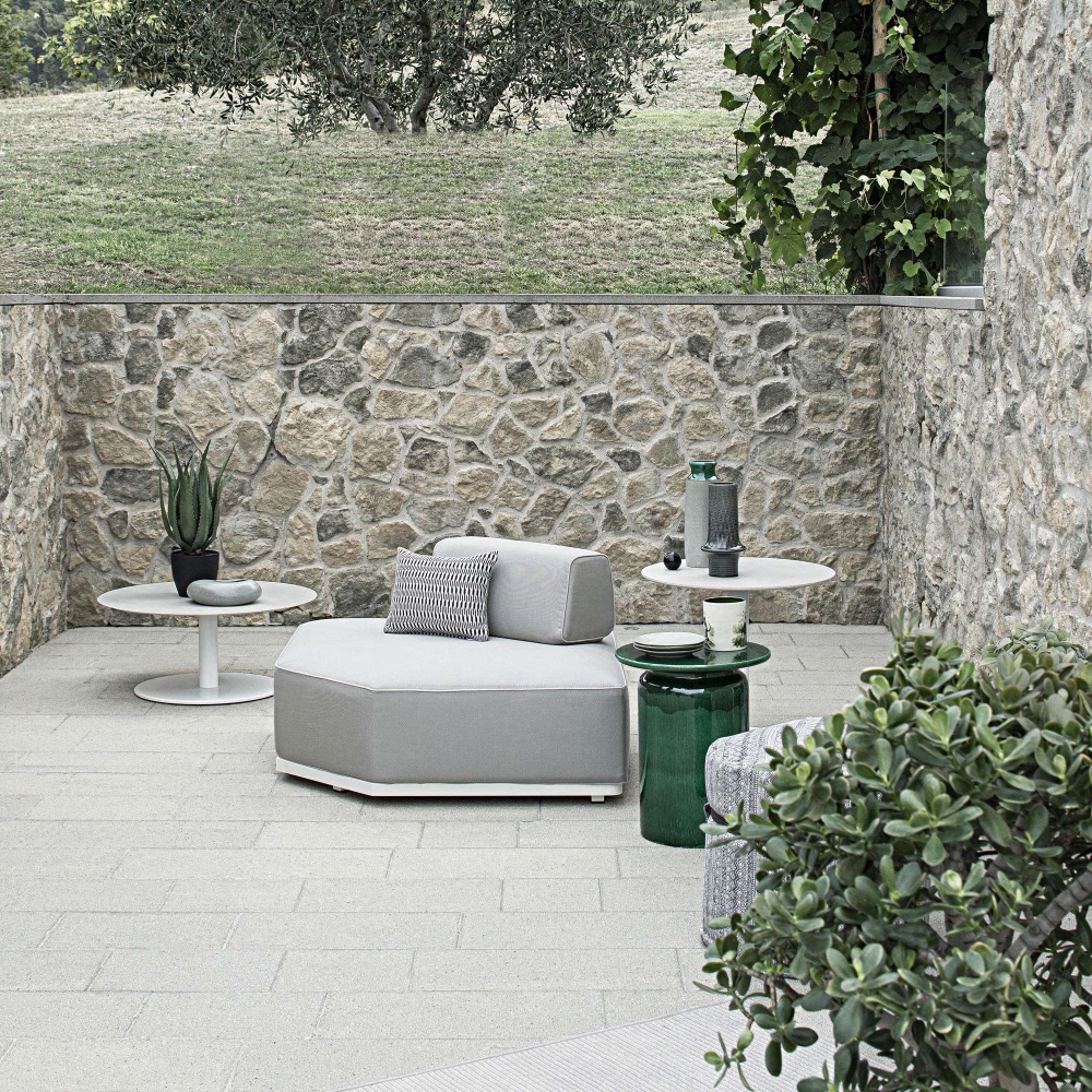 Atmosphera Tavolo basso da esterno Smart Ø90x40h cm