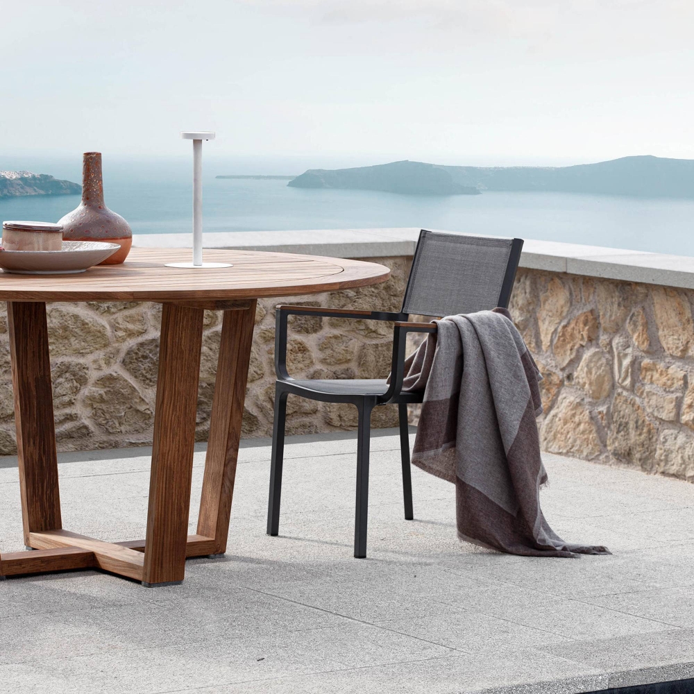 Atmosphera Sedia da esterno con braccioli Sunny