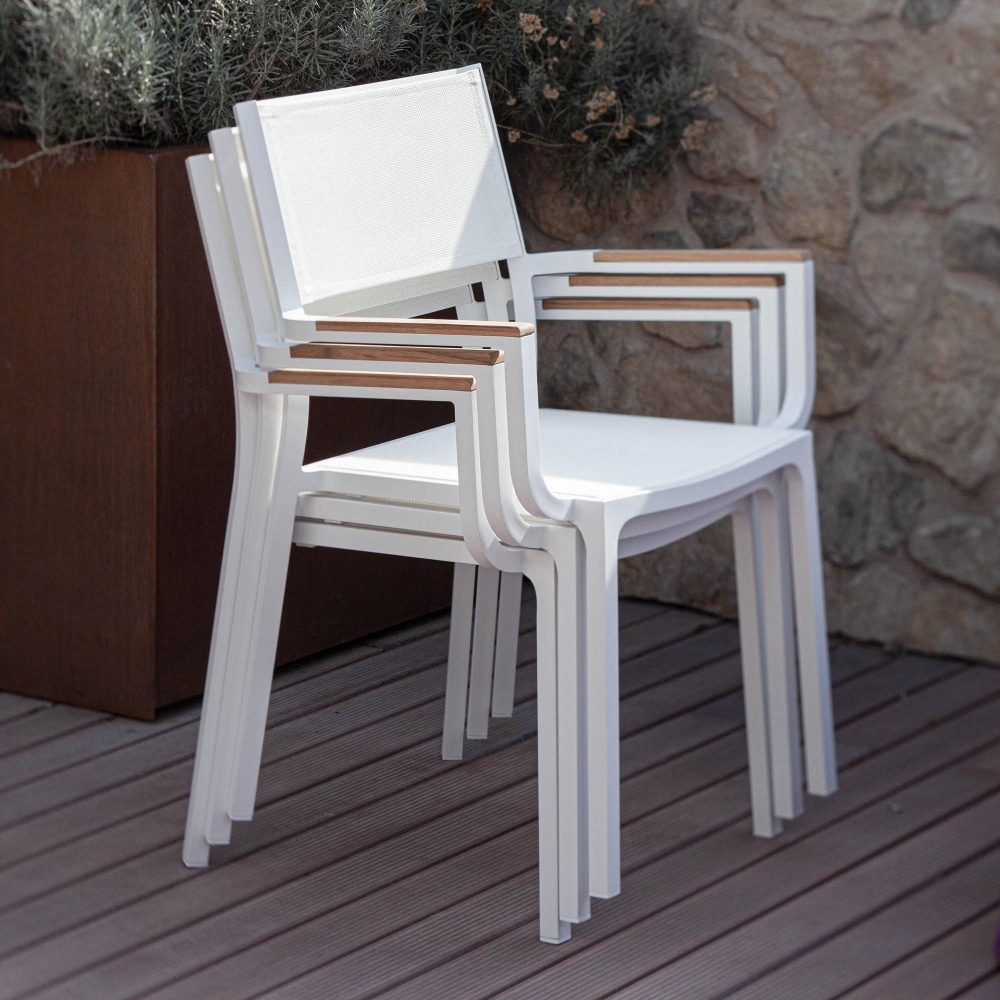 Atmosphera Sunny outdoor chair with armrests