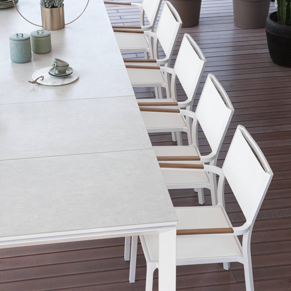 Atmosphera Sedia da esterno con braccioli Sunny