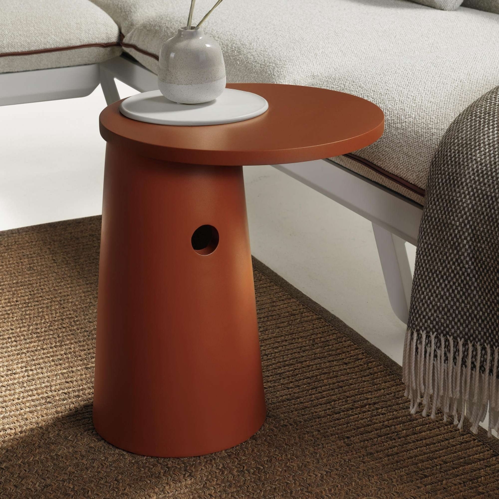 Atmosphera Totem outdoor service table 44x40x42h cm