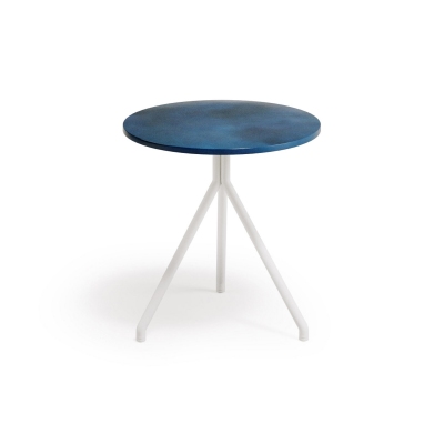 Atmosphera Trio outdoor service table Ø50x50.5h cm - Ceramic top