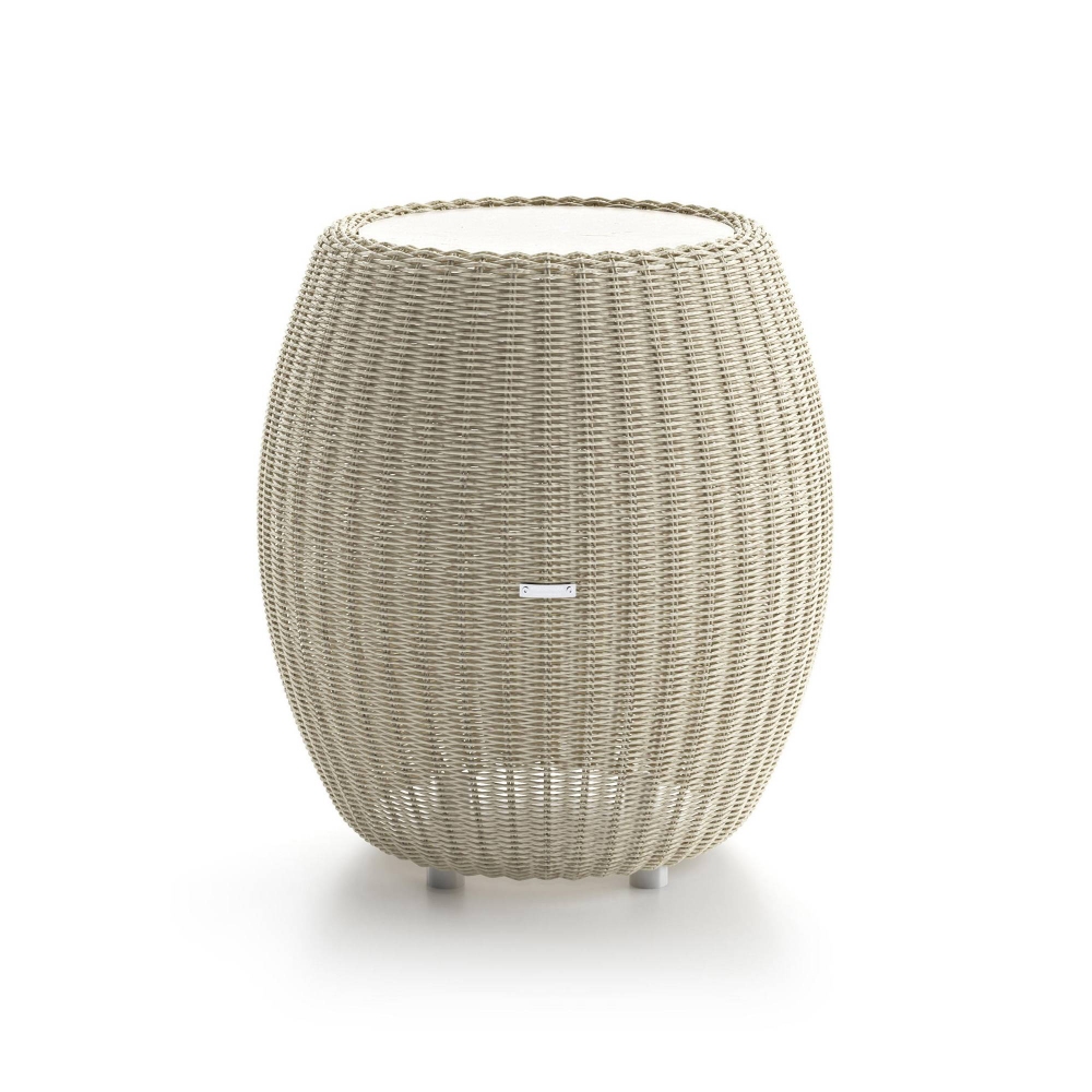 Atmosphera Twiga outdoor service table Ø62x56.5h cm