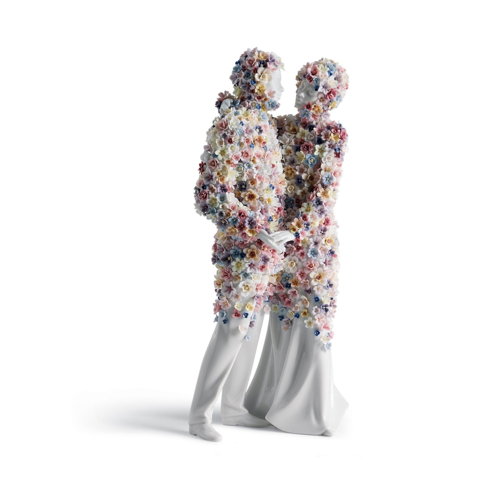 Lladró Scultura Coppia Amore III