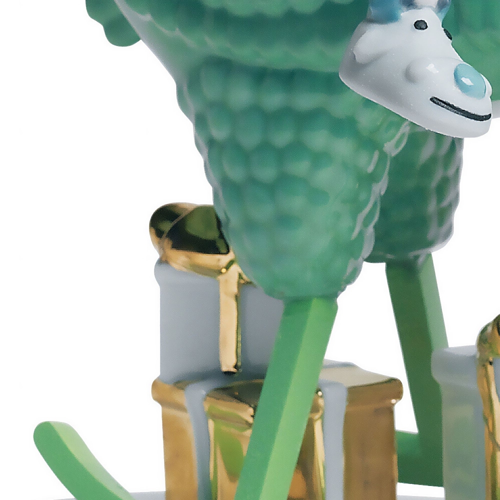 Lladró The Rocking Chicken Ride Figurine - By Jaime Hayon