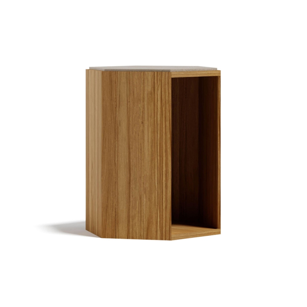 Atmosphera Zeta outdoor service table 50x44x62h cm