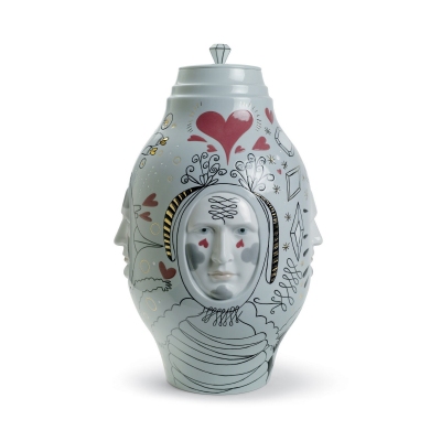 Lladró Conversation Vase - Limited edition - 500 pieces