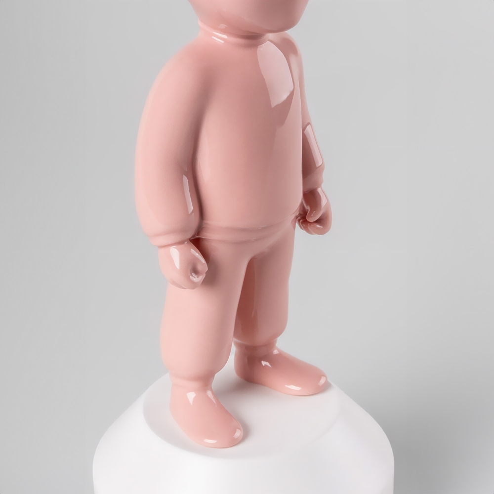 Lladró The pink Guest Sculpture - Small model