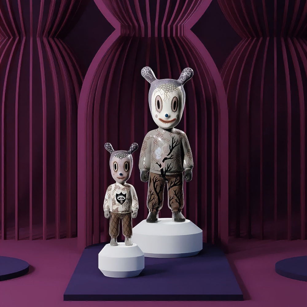 Lladró The Guest by Gary Baseman Figurine - small model - numbered edition