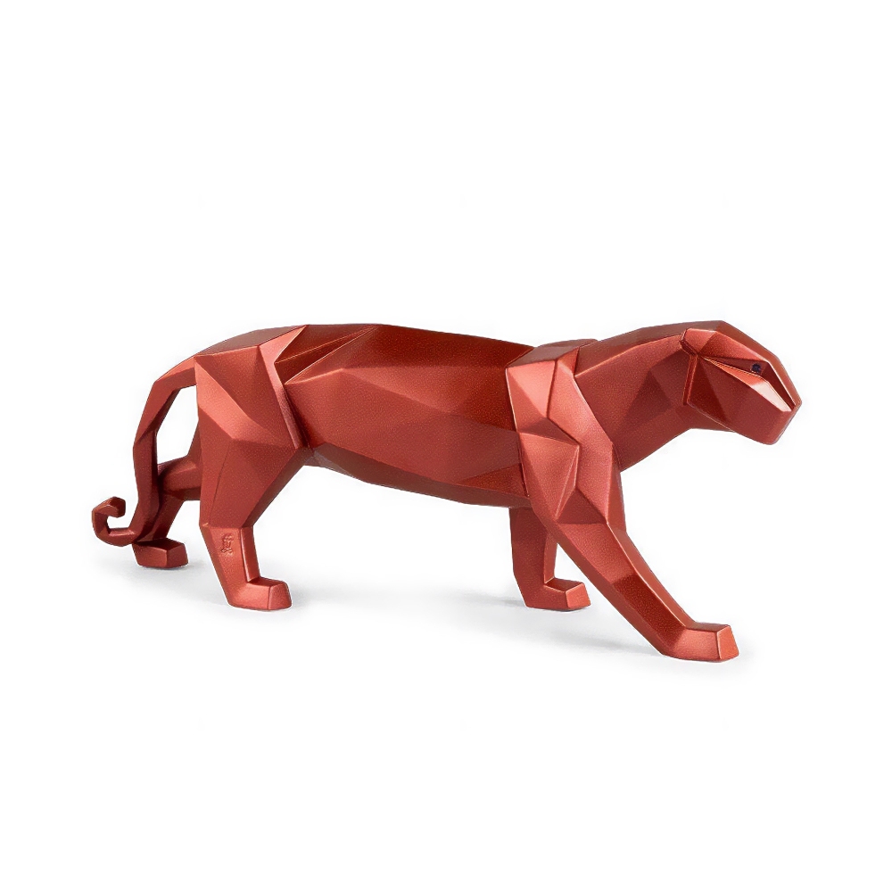 Lladró Figurina Pantera - rosso...