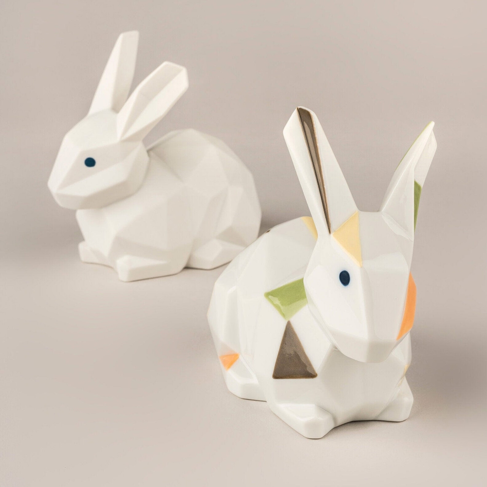 Lladrò Rabbit Figurine