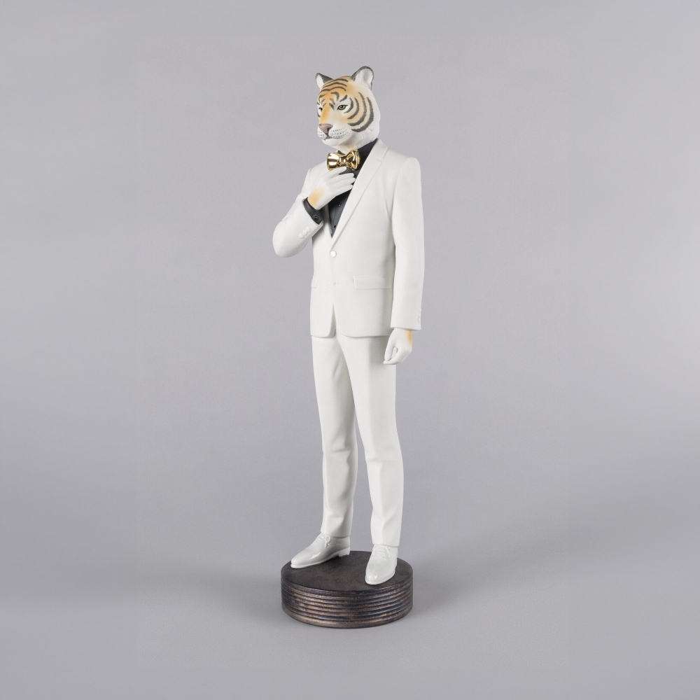 Lladró Tiger Man Figure