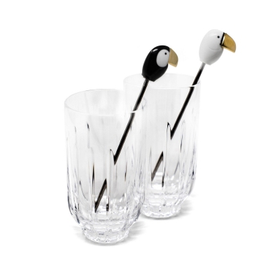 Lladró Set 2 bicchieri alti...