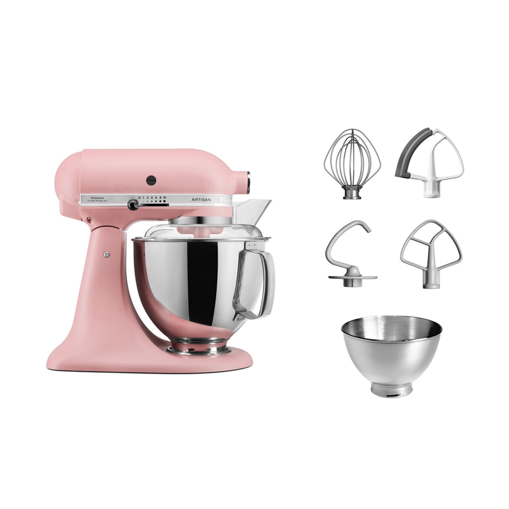 KitchenAid Planetaria Artisan testa reclinabile 4,8l + accessori