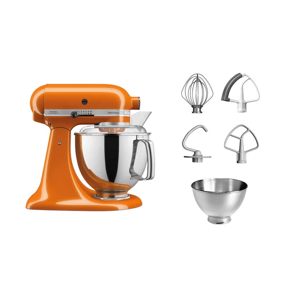 KitchenAid Planetaria Artisan testa reclinabile 4,8l + accessori