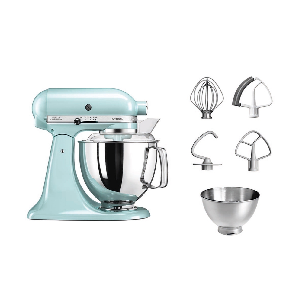 KitchenAid Planetaria Artisan testa reclinabile 4,8l + accessori