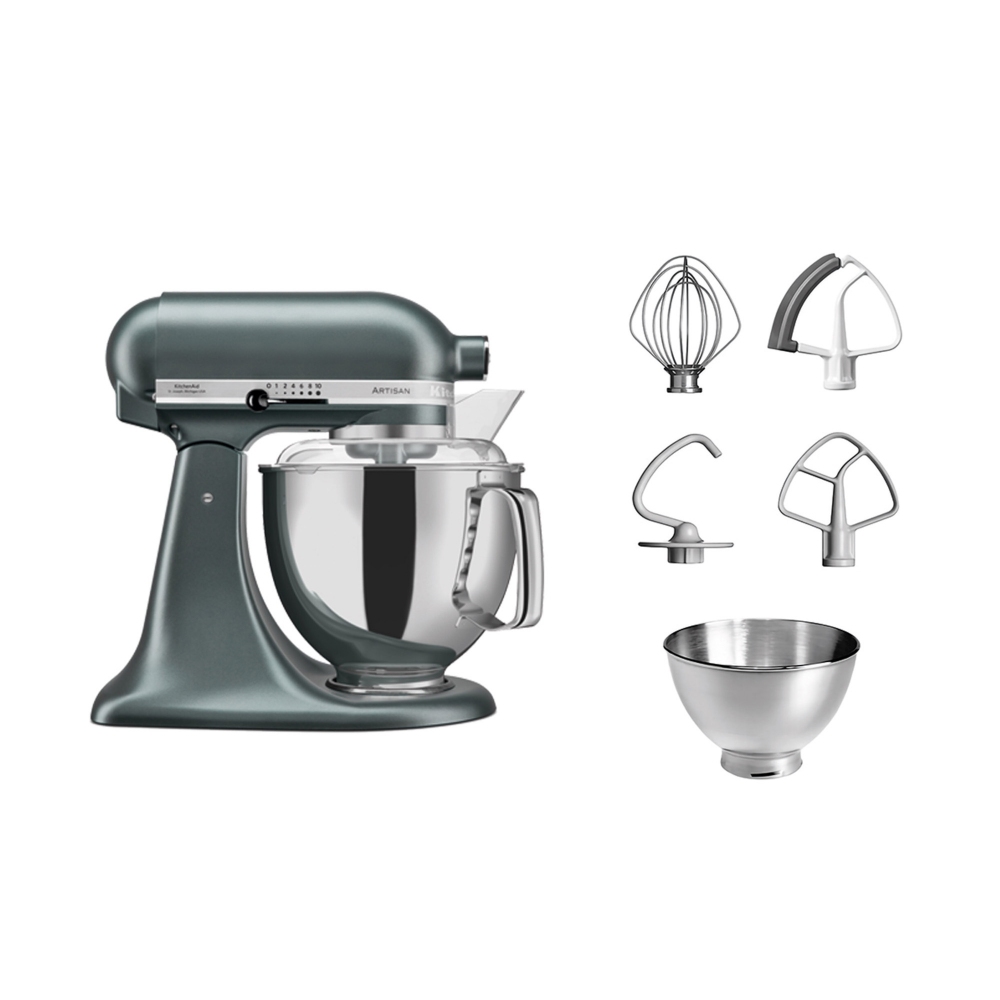 KitchenAid Planetaria Artisan testa reclinabile 4,8l + accessori