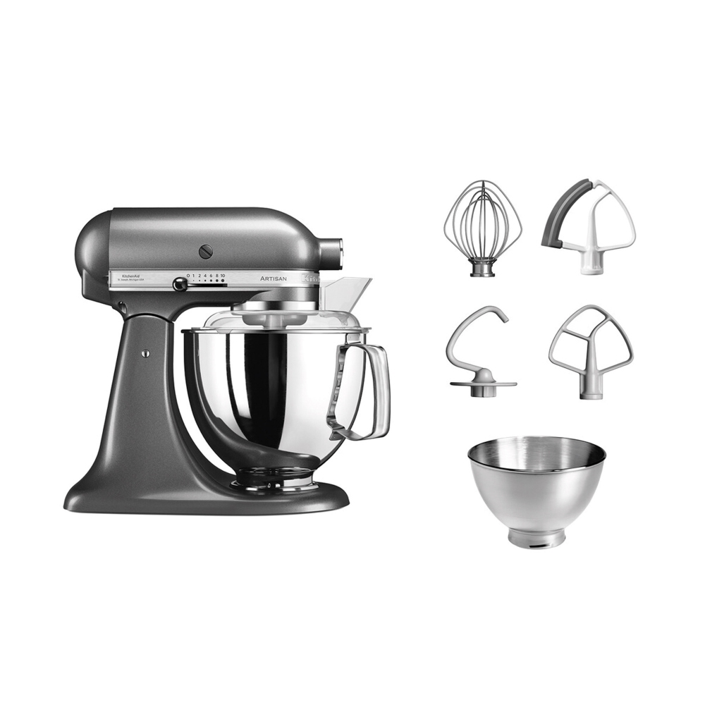 KitchenAid Planetaria Artisan testa reclinabile 4,8l + accessori