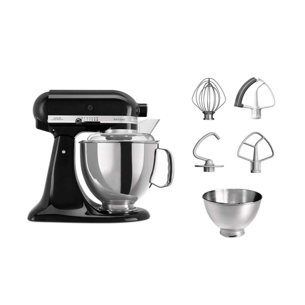 KitchenAid Planetaria Artisan testa reclinabile 4,8l + accessori