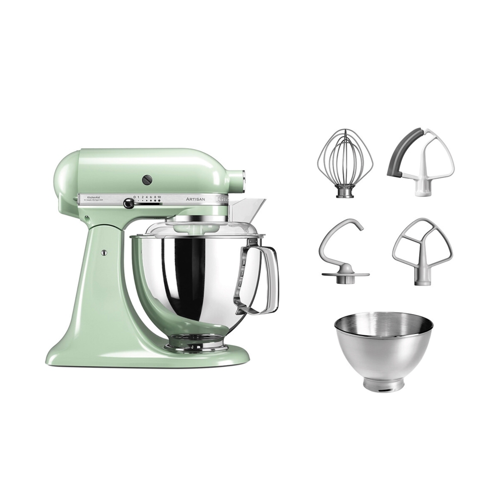 KitchenAid Planetaria Artisan testa reclinabile 4,8l + accessori