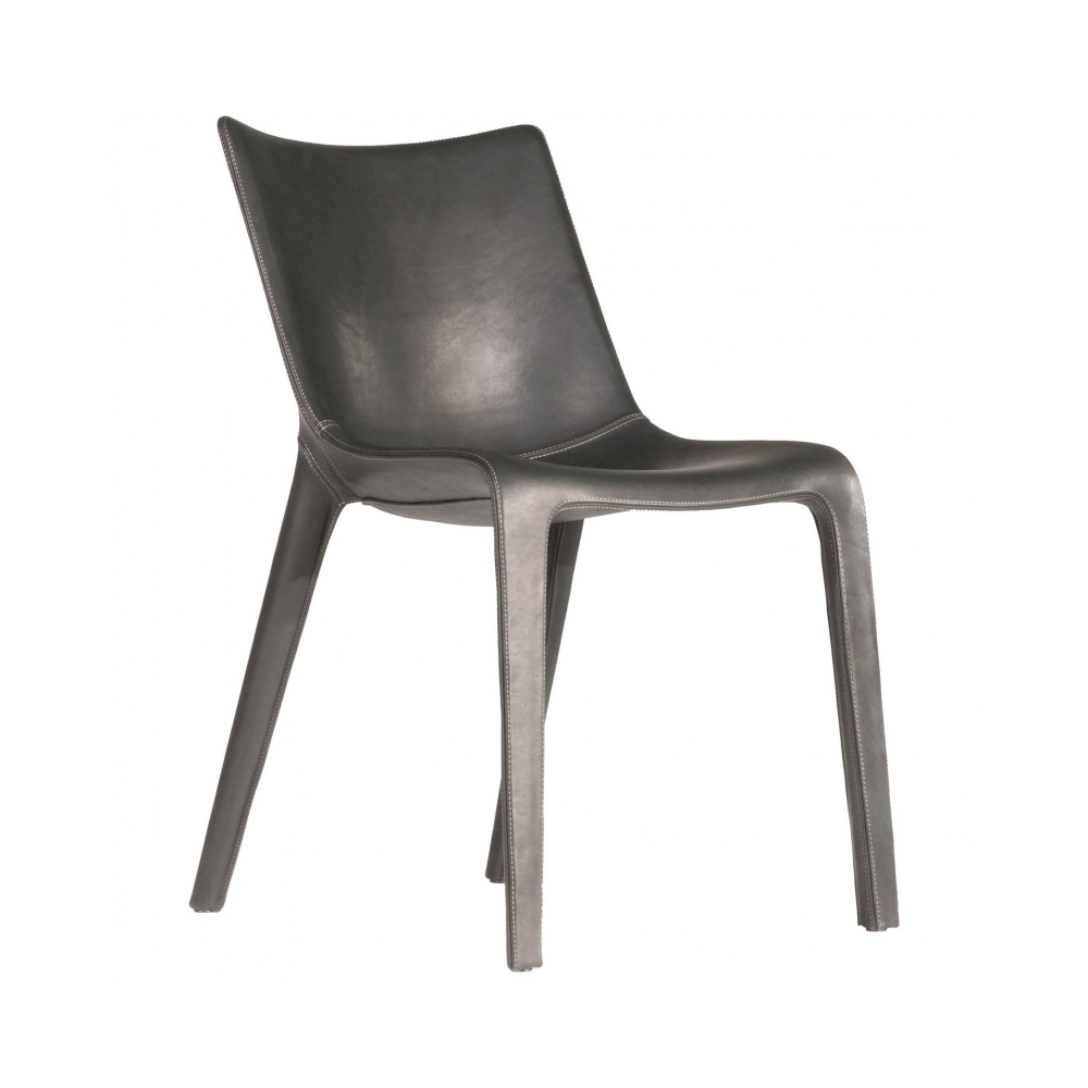 Driade Lou Eat leather chair