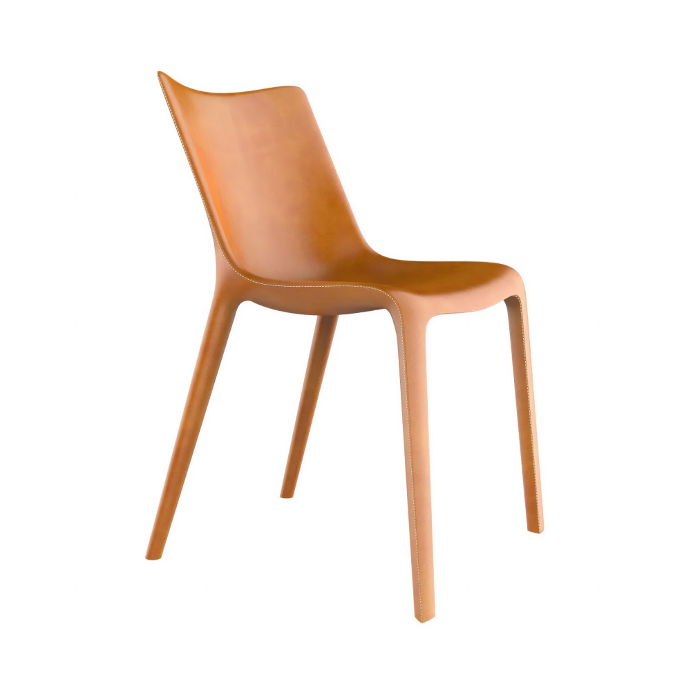 Driade Lou Eat leather chair