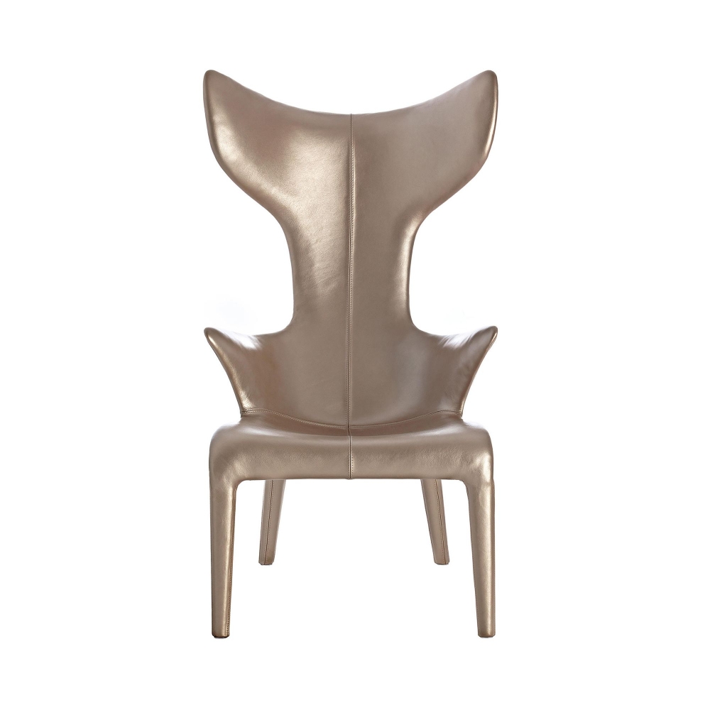 Driade Lou Read leather armchair