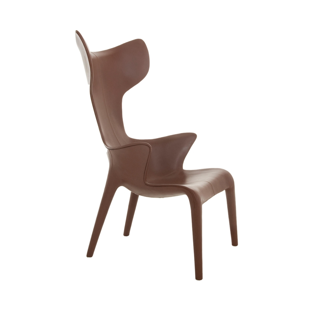 Driade Lou Read leather armchair