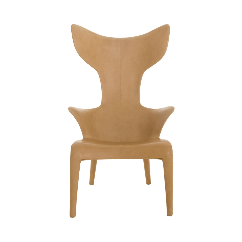 Driade Lou Read leather armchair