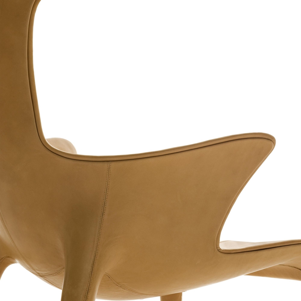 Driade Lou Read leather armchair