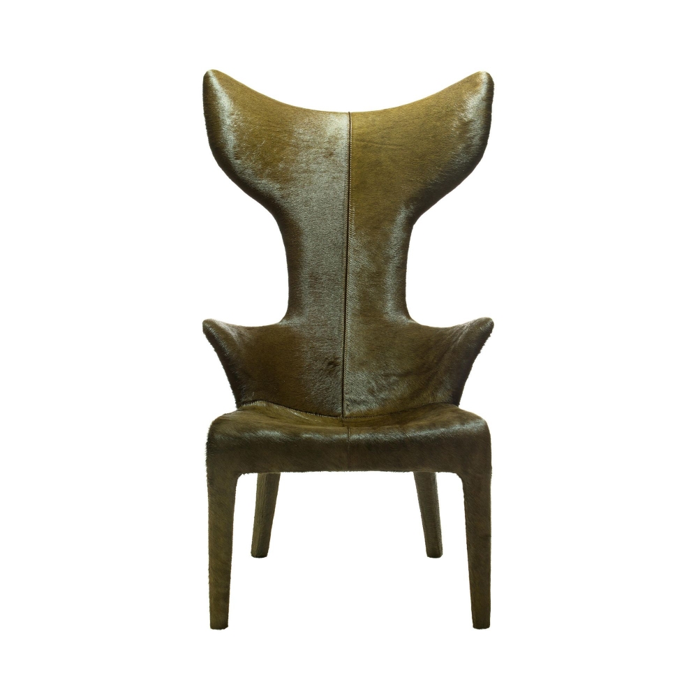 Driade Poltrona in pelle Lou Read