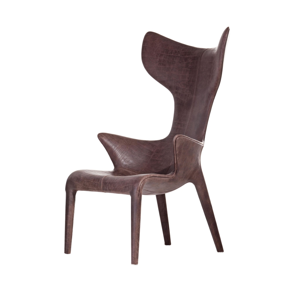 Driade Lou Read leather armchair