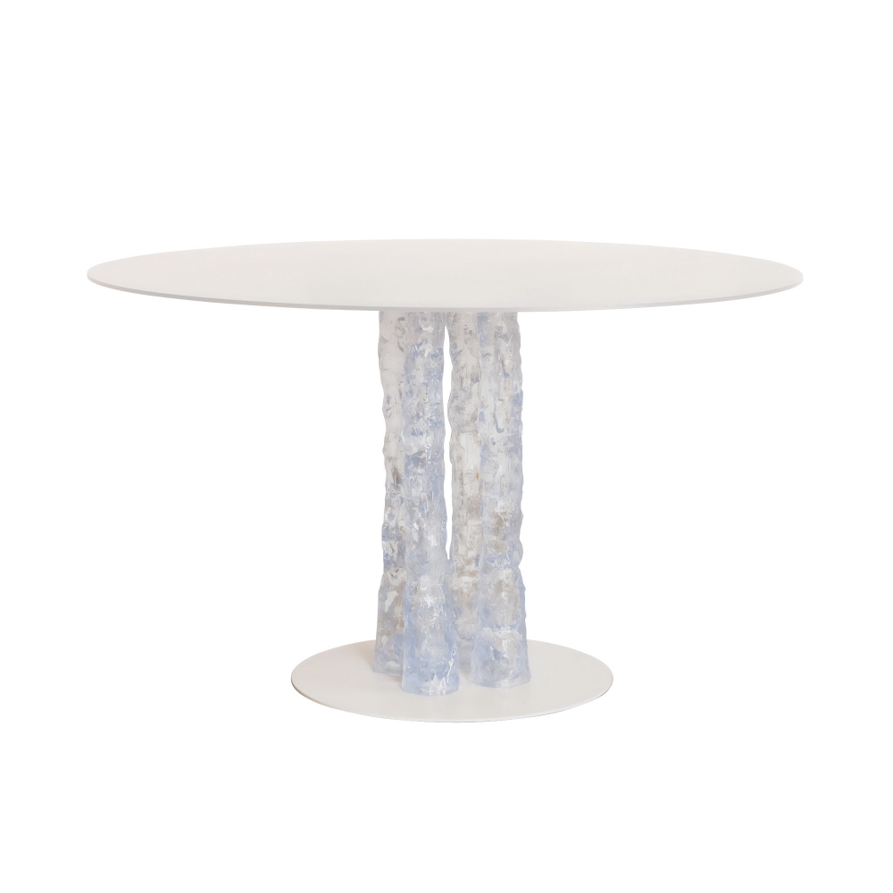 Sturm Milano Wooden Leg Table diam...