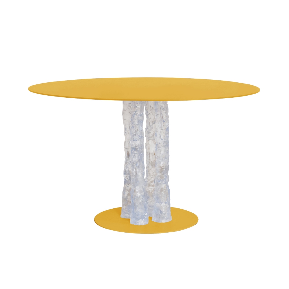 Sturm Milano Wooden Leg Table diam...