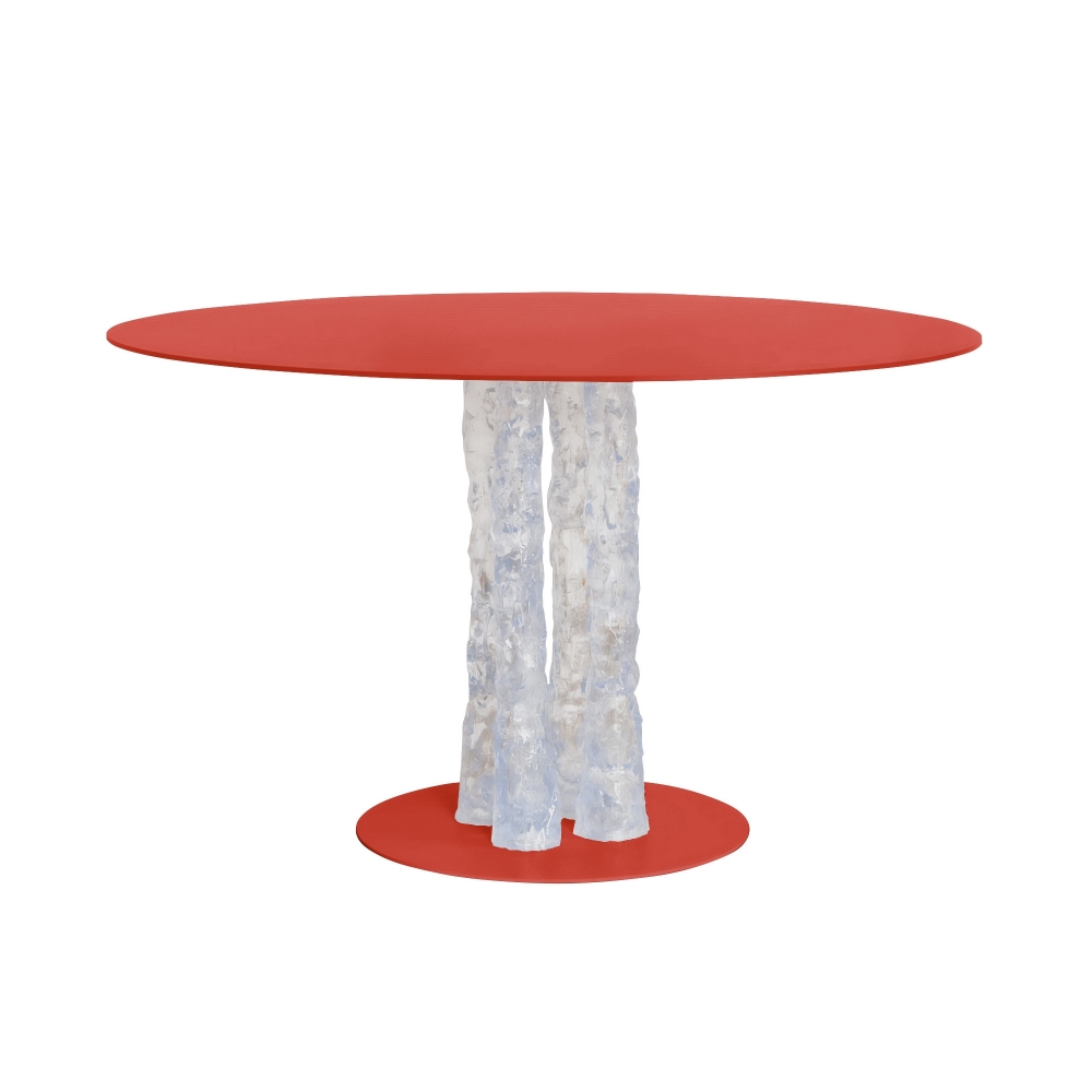 Sturm Milano Wooden Leg Table diam...