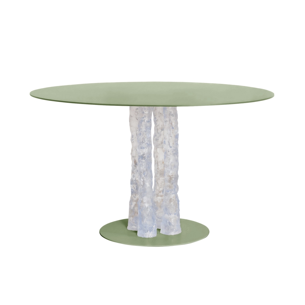 Sturm Milano Wooden Leg Table diam...