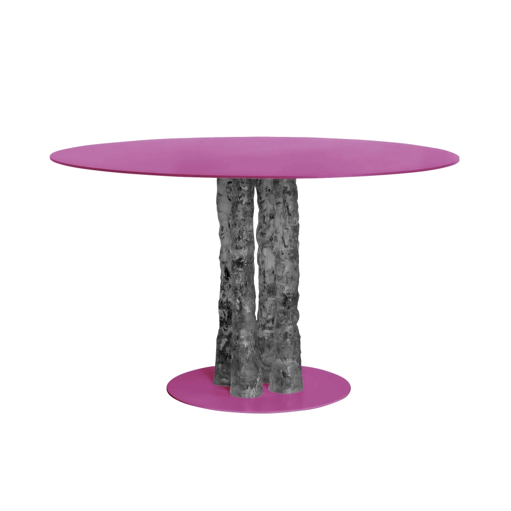 Sturm Milano Wooden Leg Table diam...