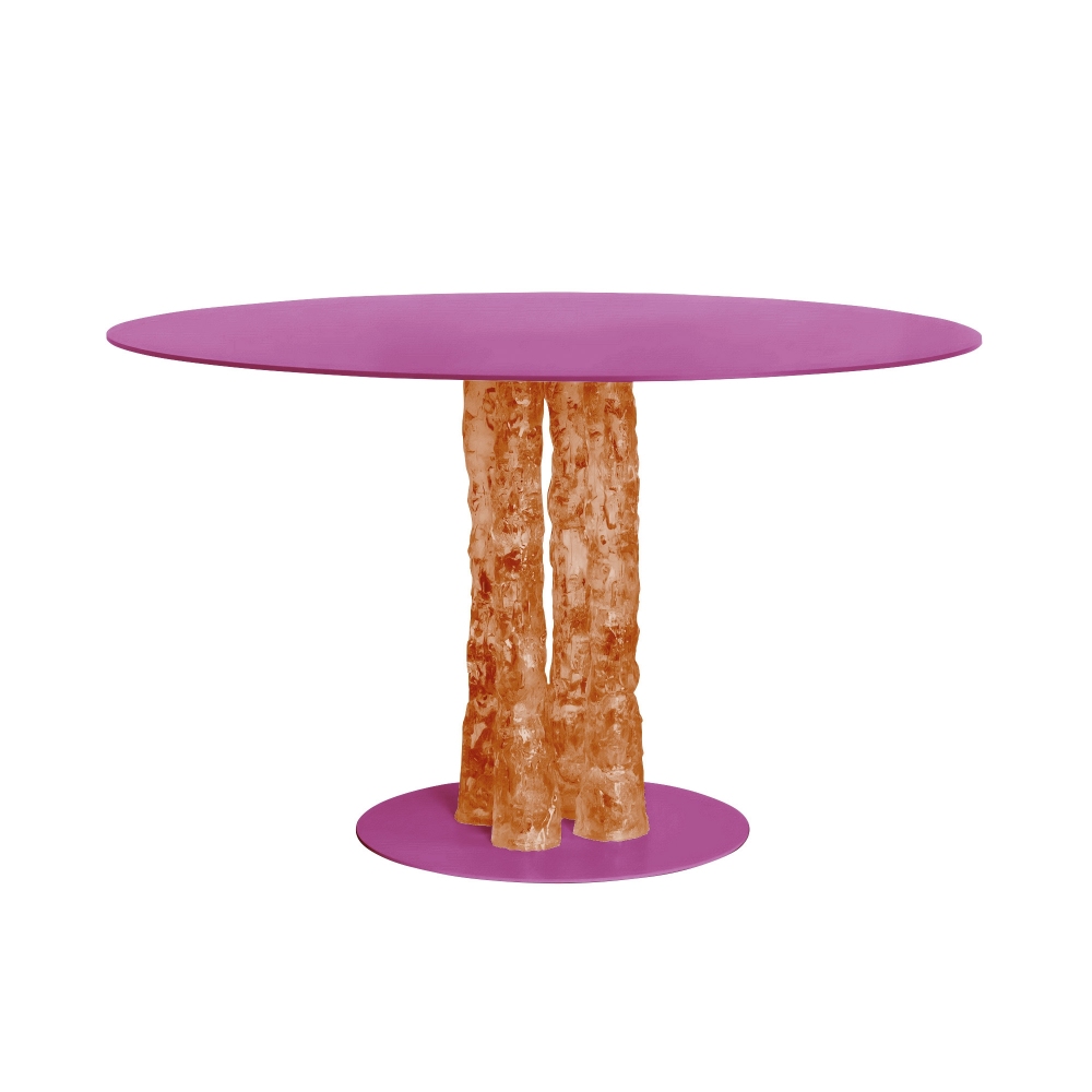 Sturm Milano Wooden Leg Table diam...