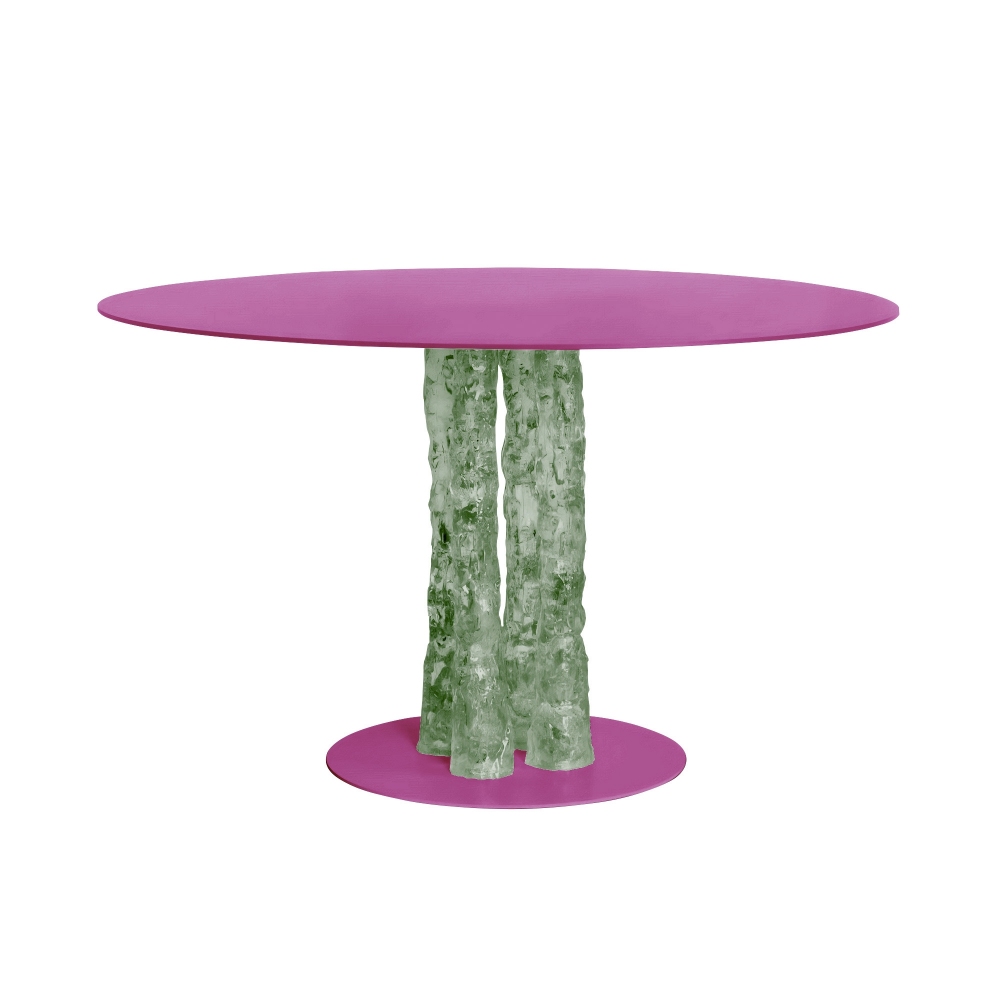 Sturm Milano Wooden Leg Table diam...