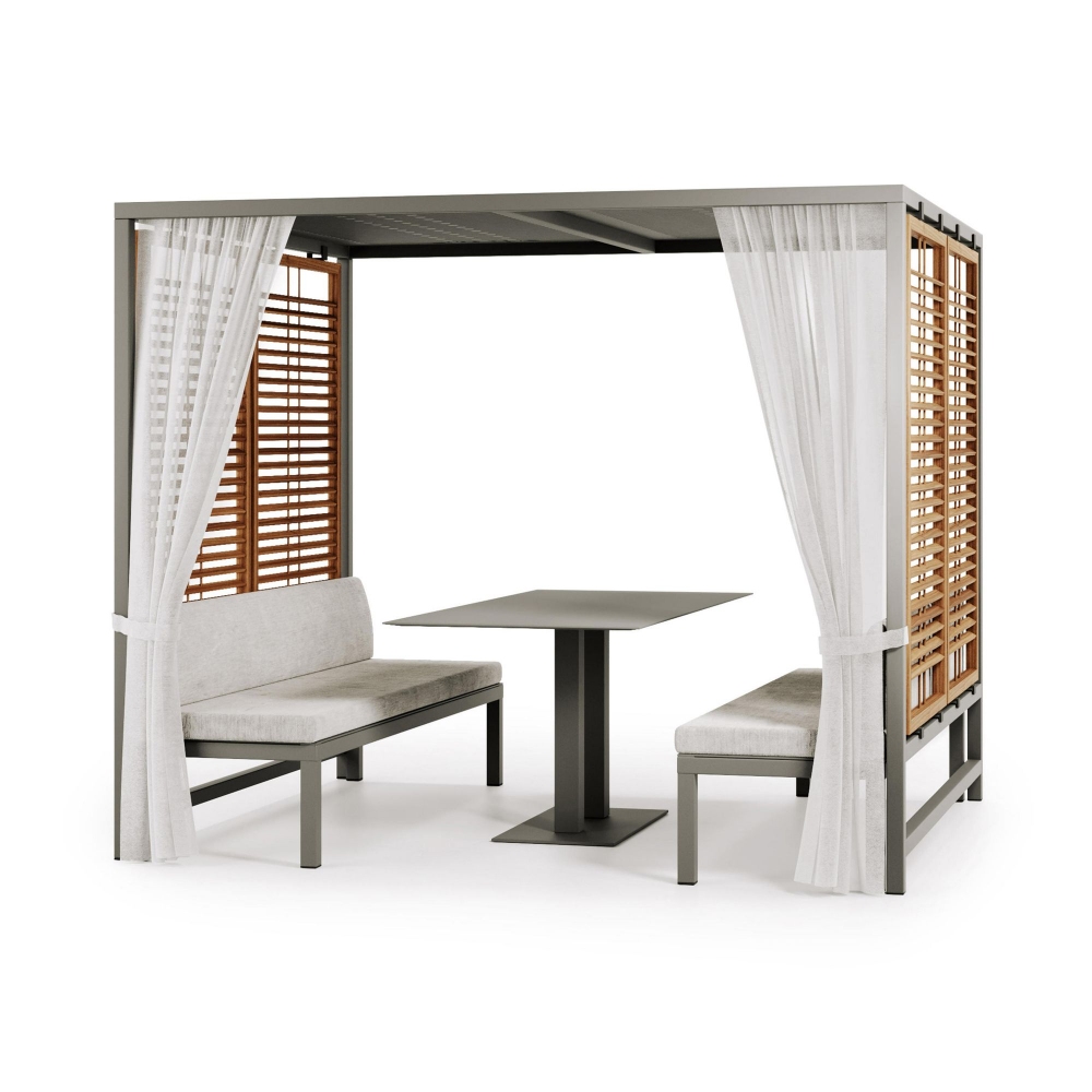 Atmosphera Alcova garden gazebo dining