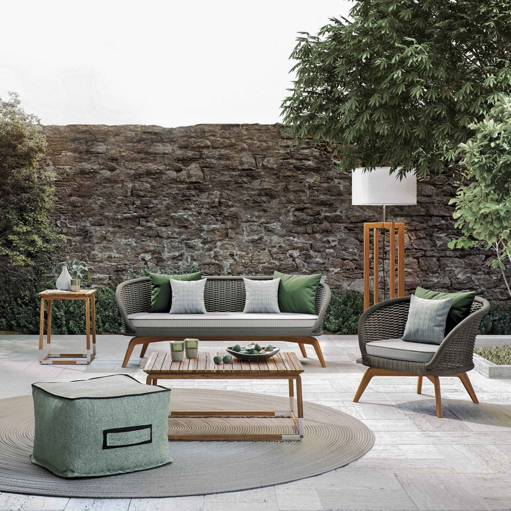 Atmosphera decorative outdoor pillow 60x60 cm