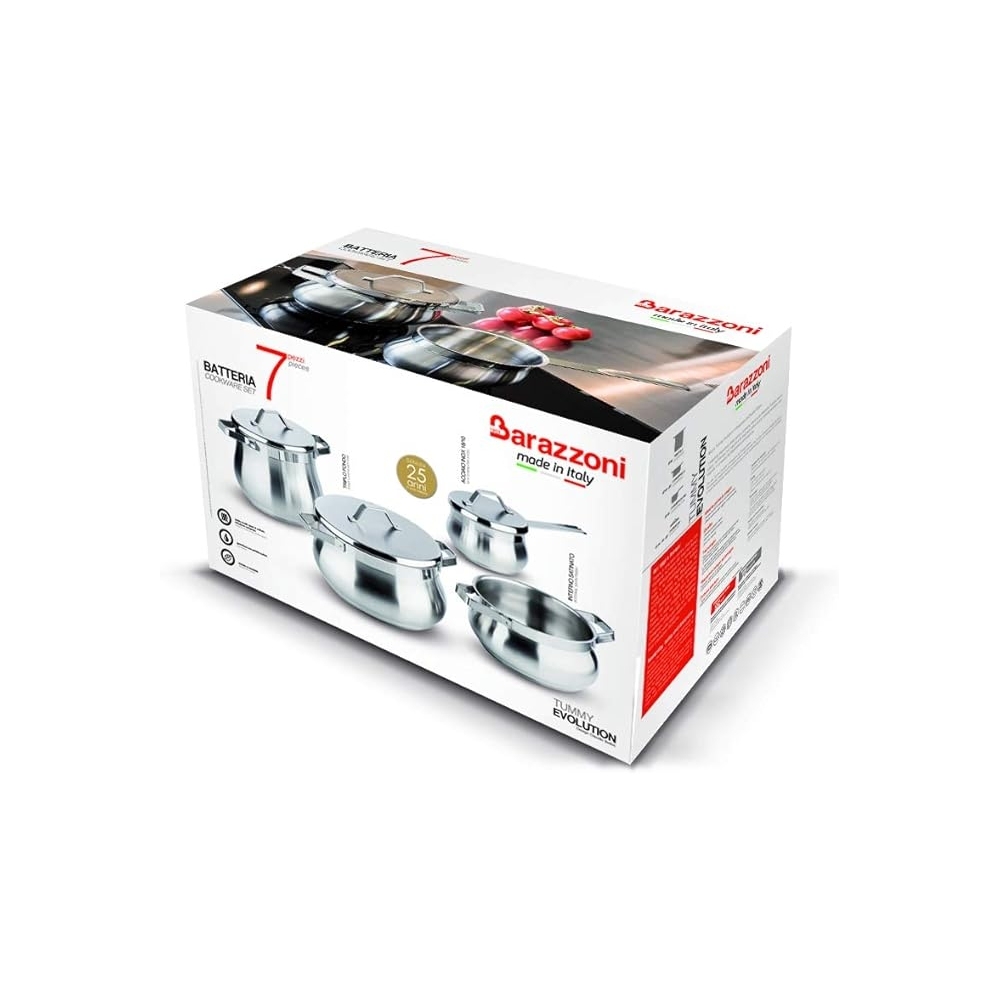 Barazzoni Tummy Evolution cookware set 7 pcs
